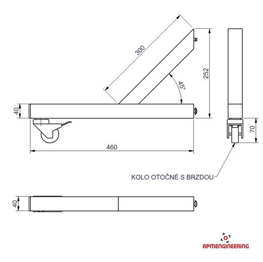 STKLČP-K0.5 Stěna STKLČP-K0.5