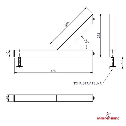 STKLČP-N0.5 Stěna STKLČP-N0.5