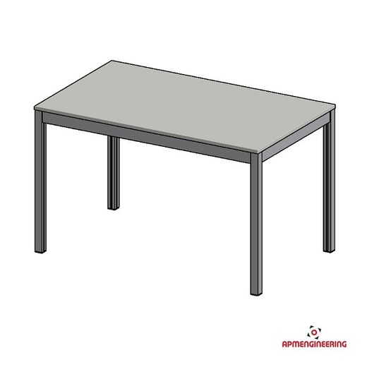 Stůl základní SZ4N-0.75x1.25x0.75-ALxLTD