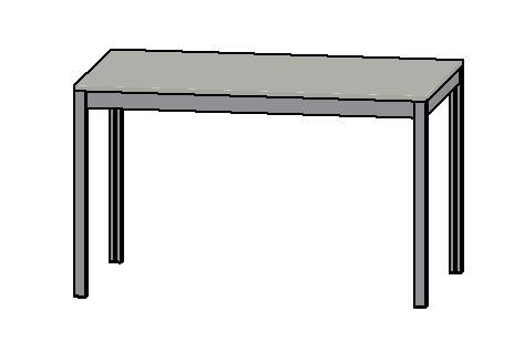 Stůl SZ4N-0.75x1.25