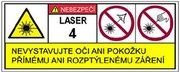 Štítek Laser 4
