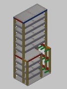 Regál model