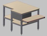 Pracovní stůl - model